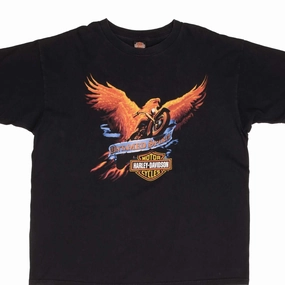 VINTAGE HARLEY DAVIDSON SAN DIEGO CALIFORNIA TEE SHIRT 2003 SIZE XL MADE IN USA Sporty Top Classic Layer Wear