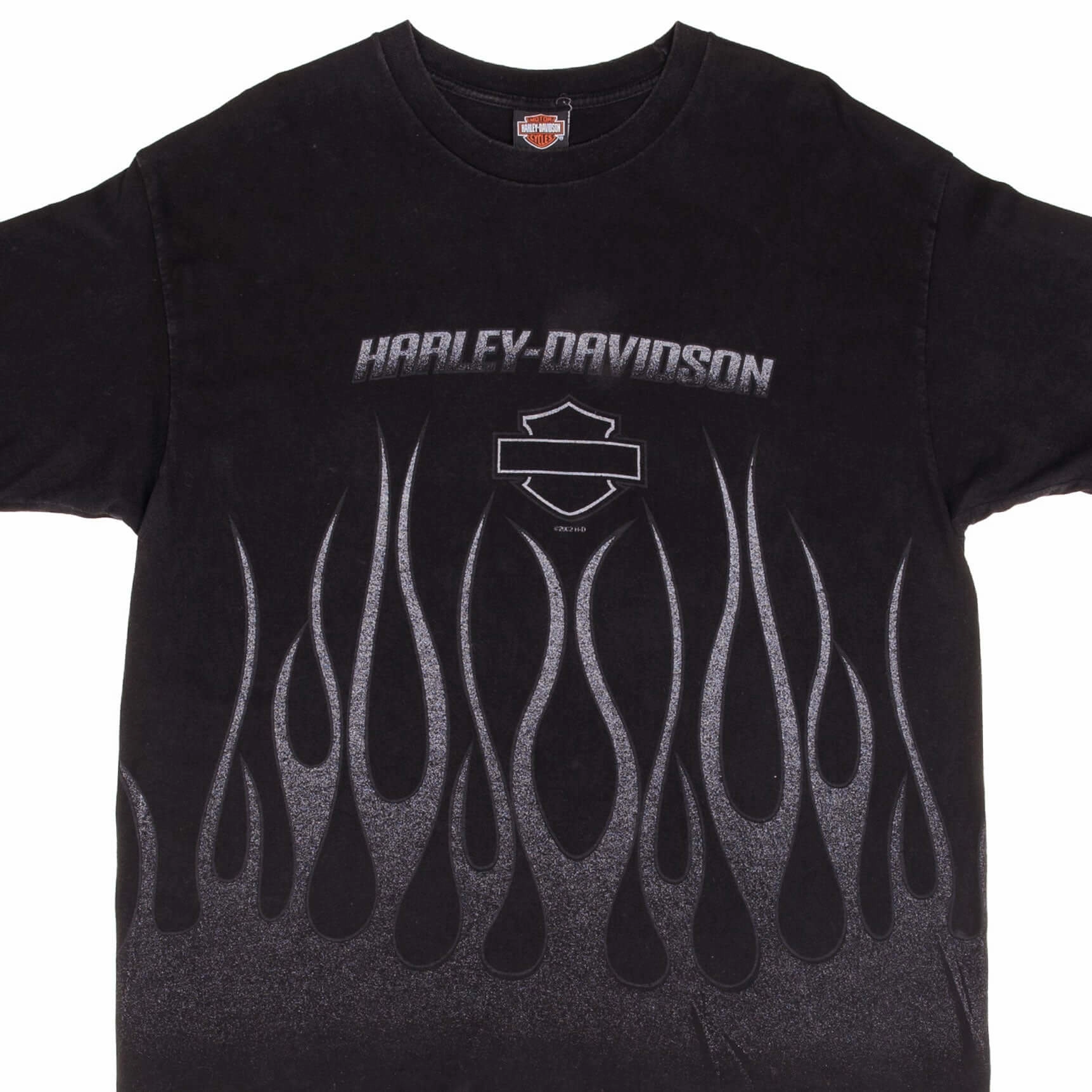 VINTAGE HARLEY DAVIDSON SIOUX CITY FLAME TEE SHIRT 2002 SIZE XL MADE IN USA Cycling endurance Cozy Essentials