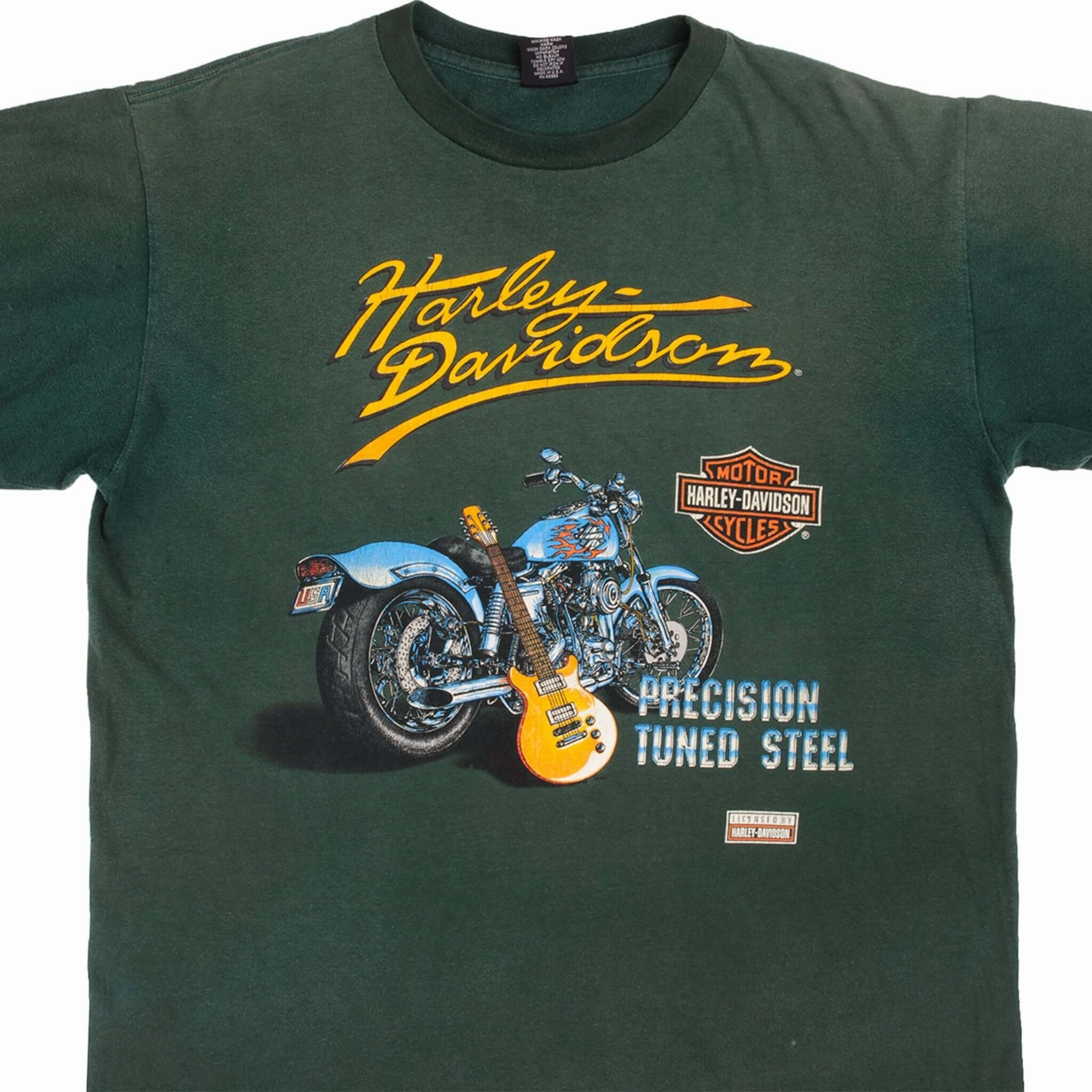 Low Environmental Impact VINTAGE HARLEY DAVIDSON TEE SHIRT 1995 SIZE LARGE MADE IN USA