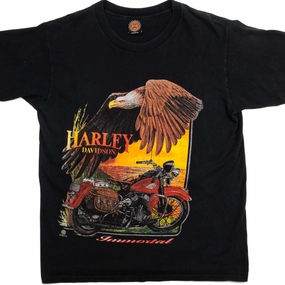Perfect Design VINTAGE HARLEY DAVIDSON TEE SHIRT 1996 SIZE LARGE MADE IN USA