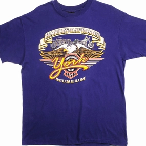 VINTAGE HARLEY DAVIDSON TEE SHIRT 1996 SIZE LARGE MADE IN USA Trendy Vibe Cozy Comfort Look