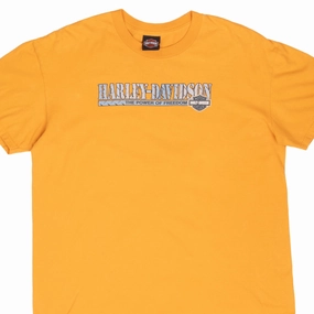 Chilly Day Comfort VINTAGE HARLEY DAVIDSON THE POWER OF FREEDOM TEE SHIRT 2008 XL