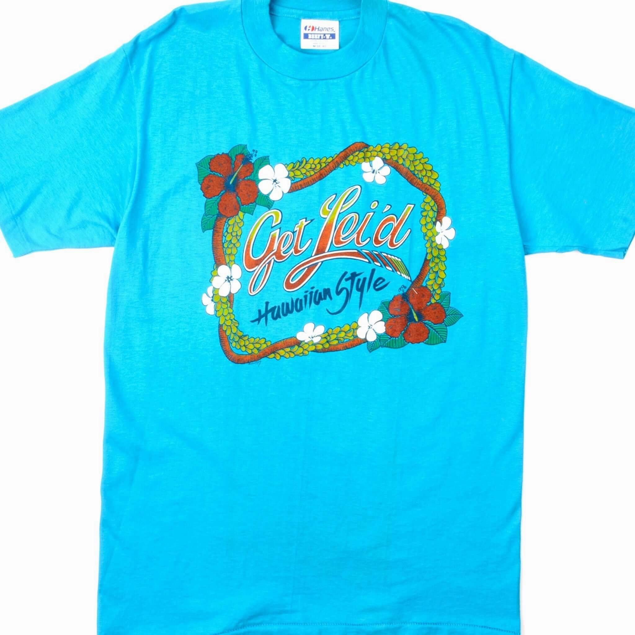 VINTAGE HAWAII TEE SHIRT SIZE MEDIUM MADE IN USA Eco Certified Fiber