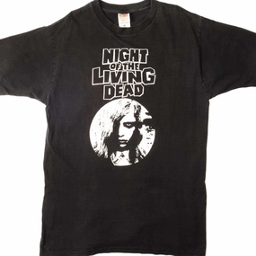 Breathable Performance VINTAGE HORROR MOVIE TEE SHIRT NIGHT OF THE LIVING DEAD SIZE MEDIUM