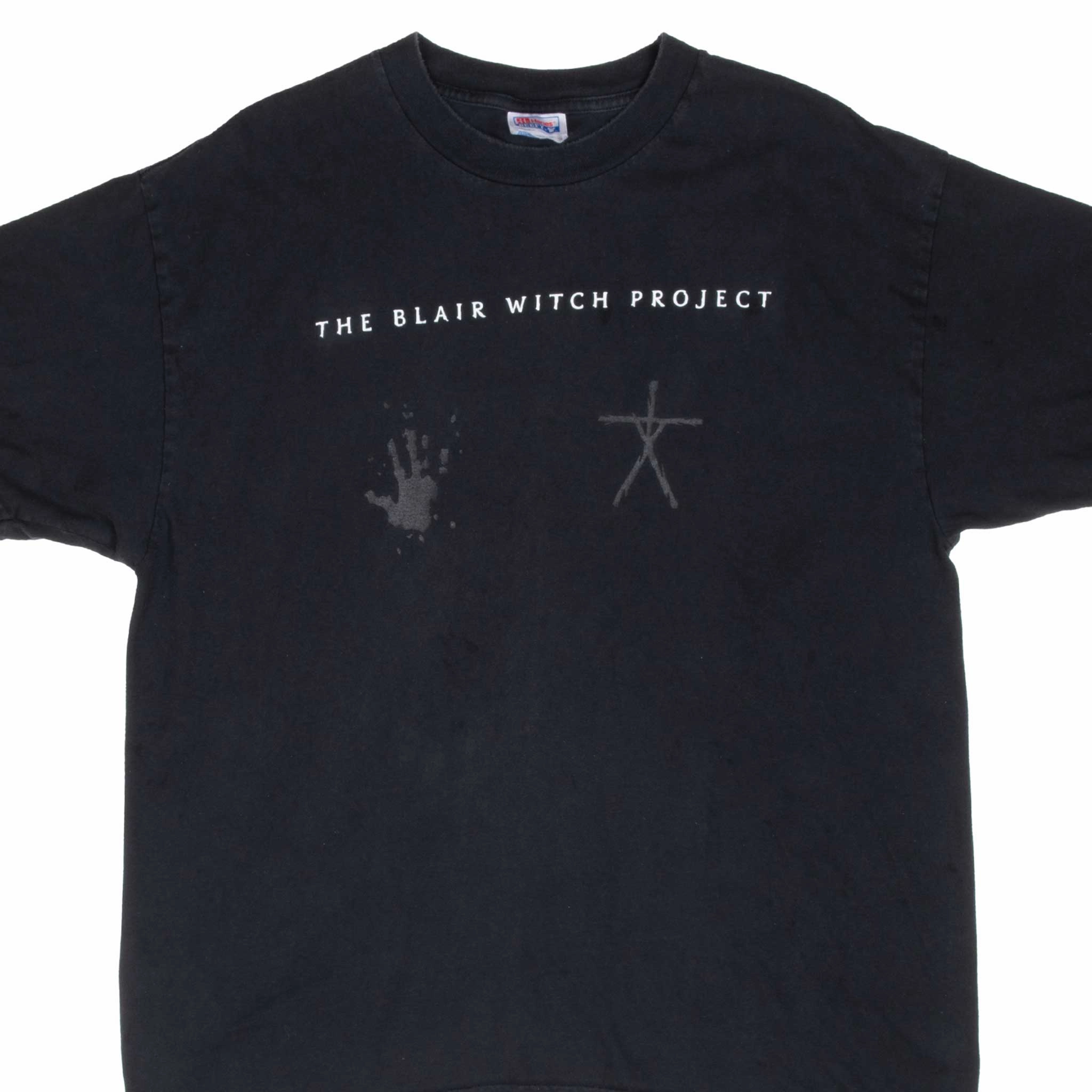 VINTAGE HORROR MOVIE THE BLAIR WITCH PROJECT 1990S TEE SHIRT XL Quick Dry Wear Fit