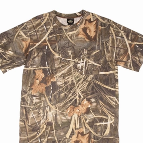 Cozy Layering Casual Flex Design VINTAGE HUNTING ADVANTAGE MAX 4 HD CAMO POCKET TEE SHIRT 2000S SIZE LARGE