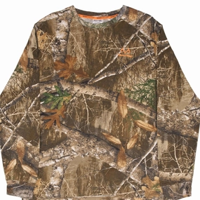 Cozy and Fashionable Simple Yet Cozy VINTAGE HUNTING REALTREE EDGE CAMO LONG SLEEVE POCKET TEE SHIRT SIZE XL