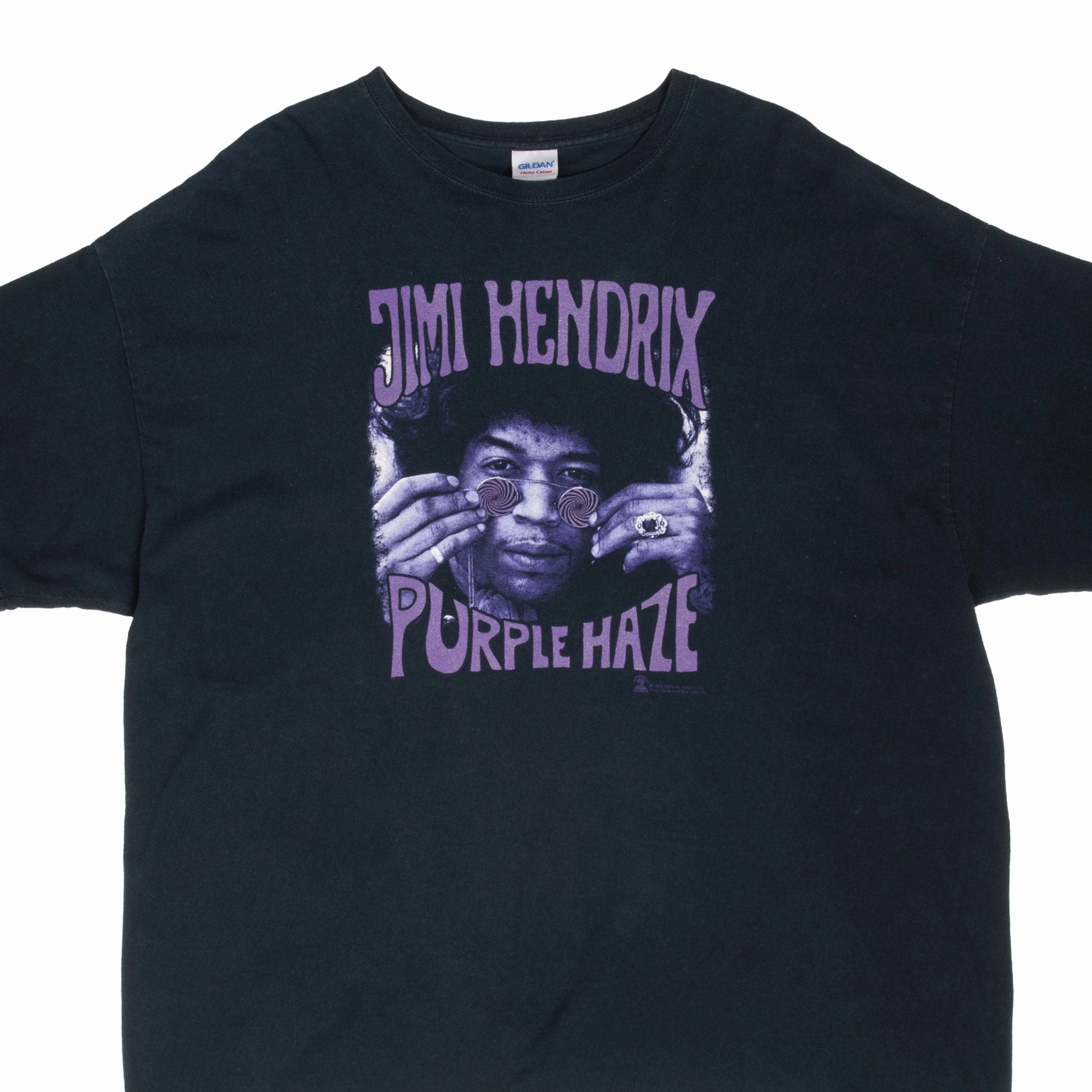 Beach Outfit VINTAGE JIMI HENDRIX PURPLE HAZE 2005 BLACK TEE SHIRT 2XL