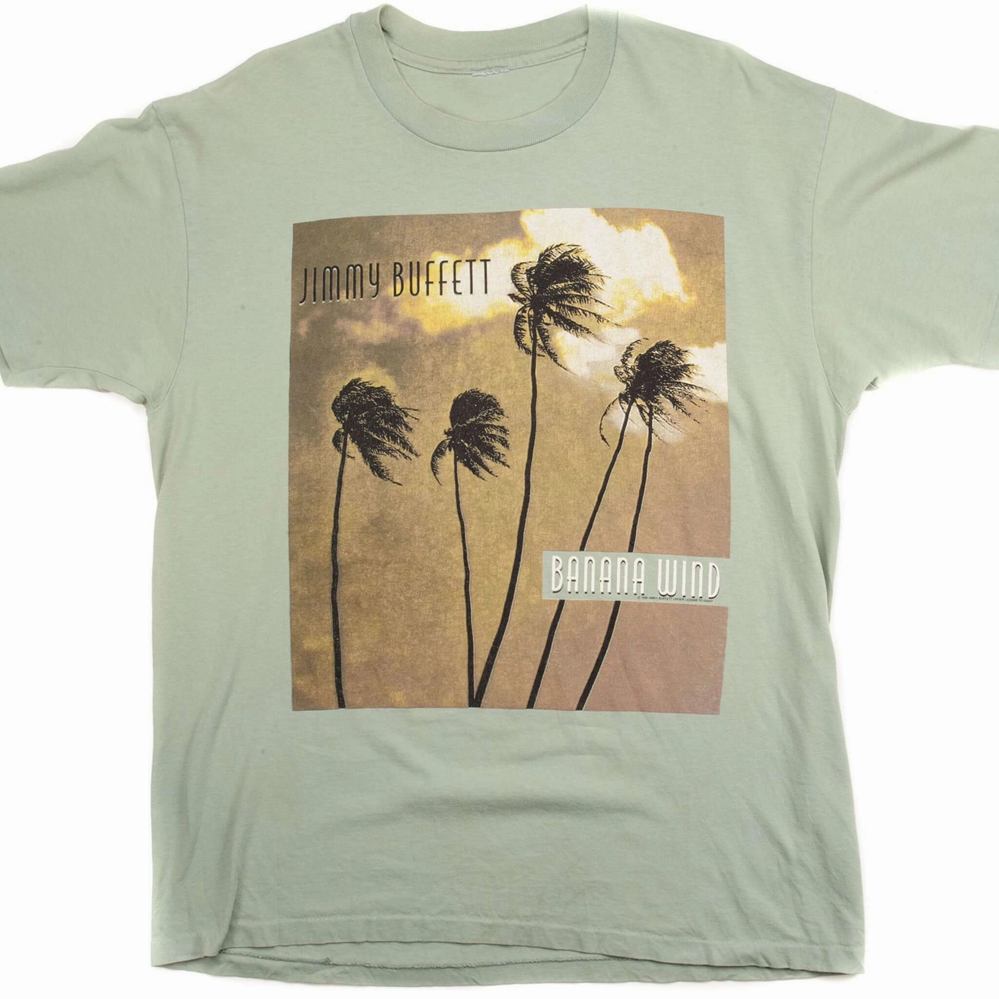 Casual All-Day VINTAGE JIMMY BUFFET BANANA WIND TOUR TEE SHIRT 1996 SIZE XL