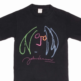 VINTAGE JOHN LENNON 1998 ART TEE SHIRT SIZE SMALL MADE IN USA Modern and Soft