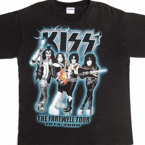 VINTAGE KISS THE FAREWELL TOUR TEE SHIRT 2000 SIZE LARGE Daily Fashion