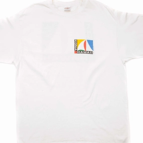 All-Purpose Comfort VINTAGE KONA HAWAII CRAZY SHIRT TEE SHIRT SIZE LARGE MADE IN USA