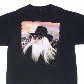 VINTAGE LEON RUSSELL HANK WILSON VOLUME 3 1998 TEE SHIRT 2XL Geometric precision Everyday Essential