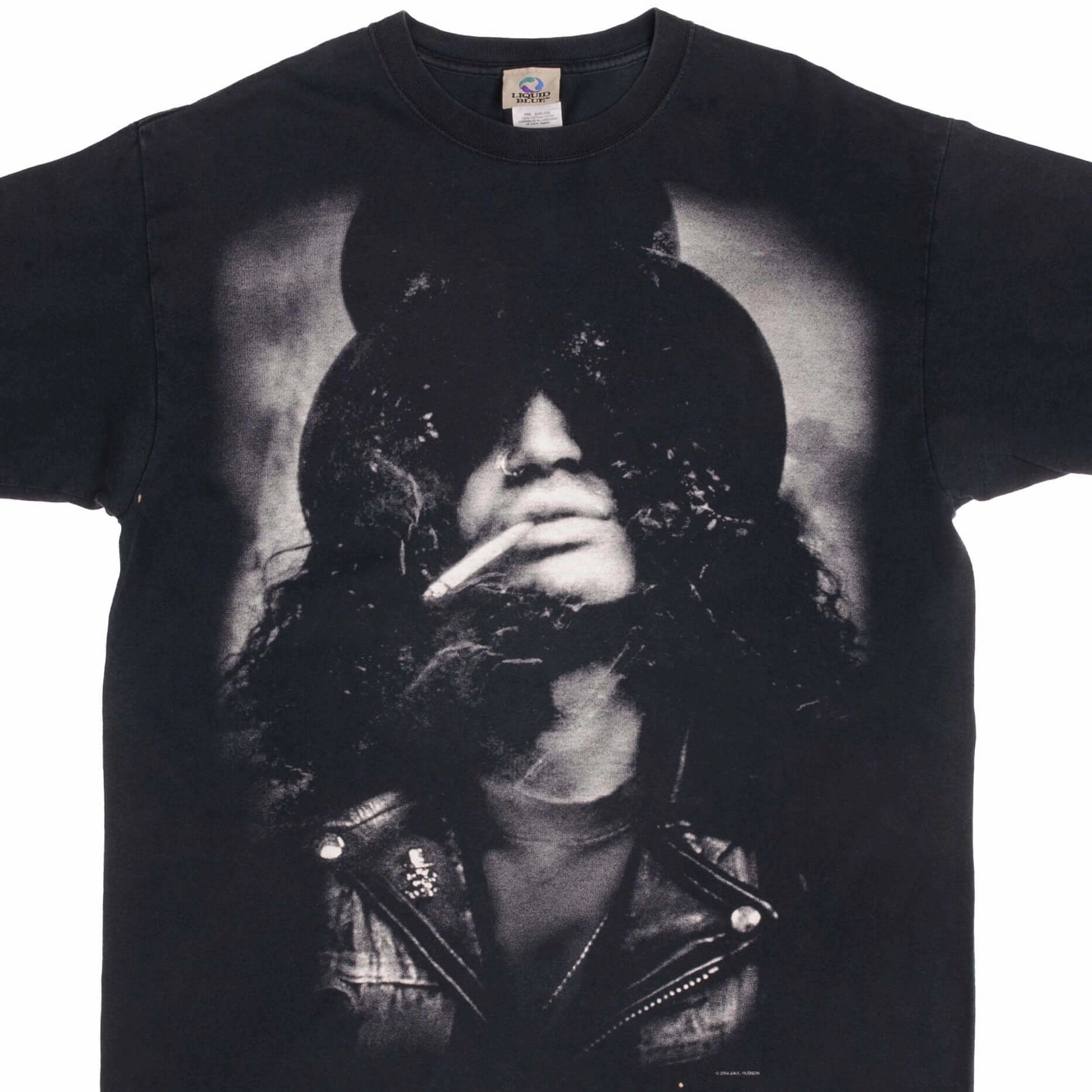 Urban Fashion Look VINTAGE LIQUID BLUE SAUL HUDSON SLASH GUN N ROSES TEE SHIRT 2004 SIZE XL