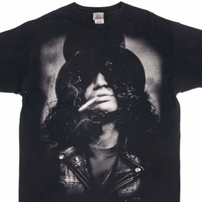 Urban Fashion Look VINTAGE LIQUID BLUE SAUL HUDSON SLASH GUN N ROSES TEE SHIRT 2004 SIZE XL