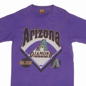 Roomy Design VINTAGE MLB ARIZONA DIAMONDBACKS 1995 NUTMEG TEE SHIRT MEDIUM MADE IN USA