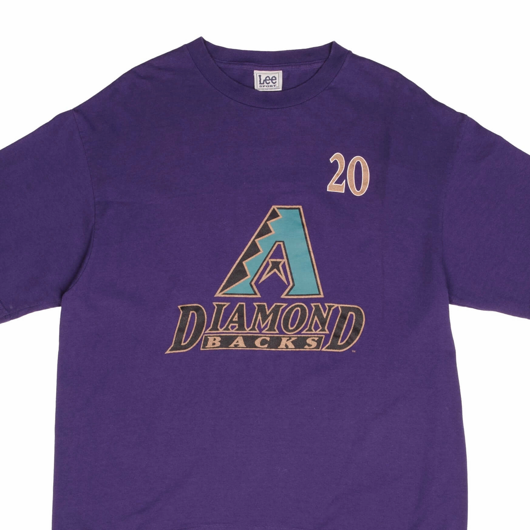 VINTAGE MLB ARIZONA DIAMONDBACKS LUIS GONZALEZ #20 2000 TEE SHIRT SIZE XL School spirit