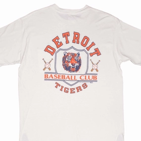 All-Day Wear Stylish and Fun VINTAGE MLB DETROIT TIGERS POCKET TEE SHIRT 1988 SIZE LARGE MADE IN USA