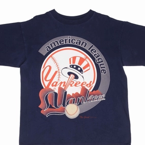 Easy Wear Style VINTAGE MLB NEW YORK NY YANKEES TEE SHIRT 1993 SIZE LARGE