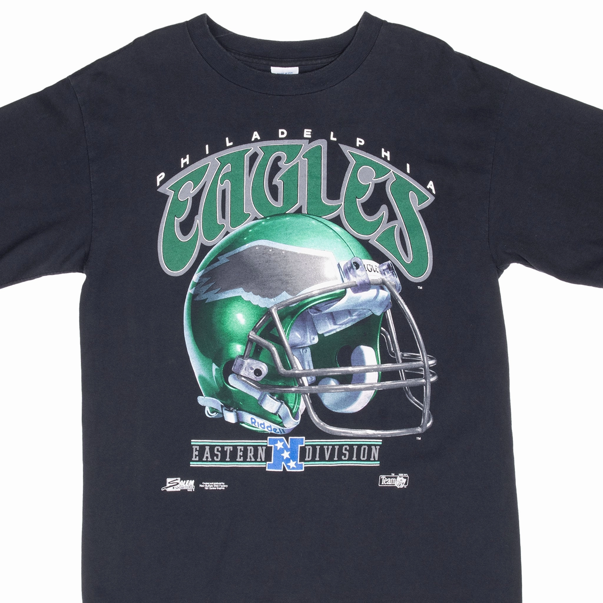 Lightweight Fabric VINTAGE MLB PHILADELPHIA EAGLES 1992 TEE SHIRT MEDIUM MADE IN USA