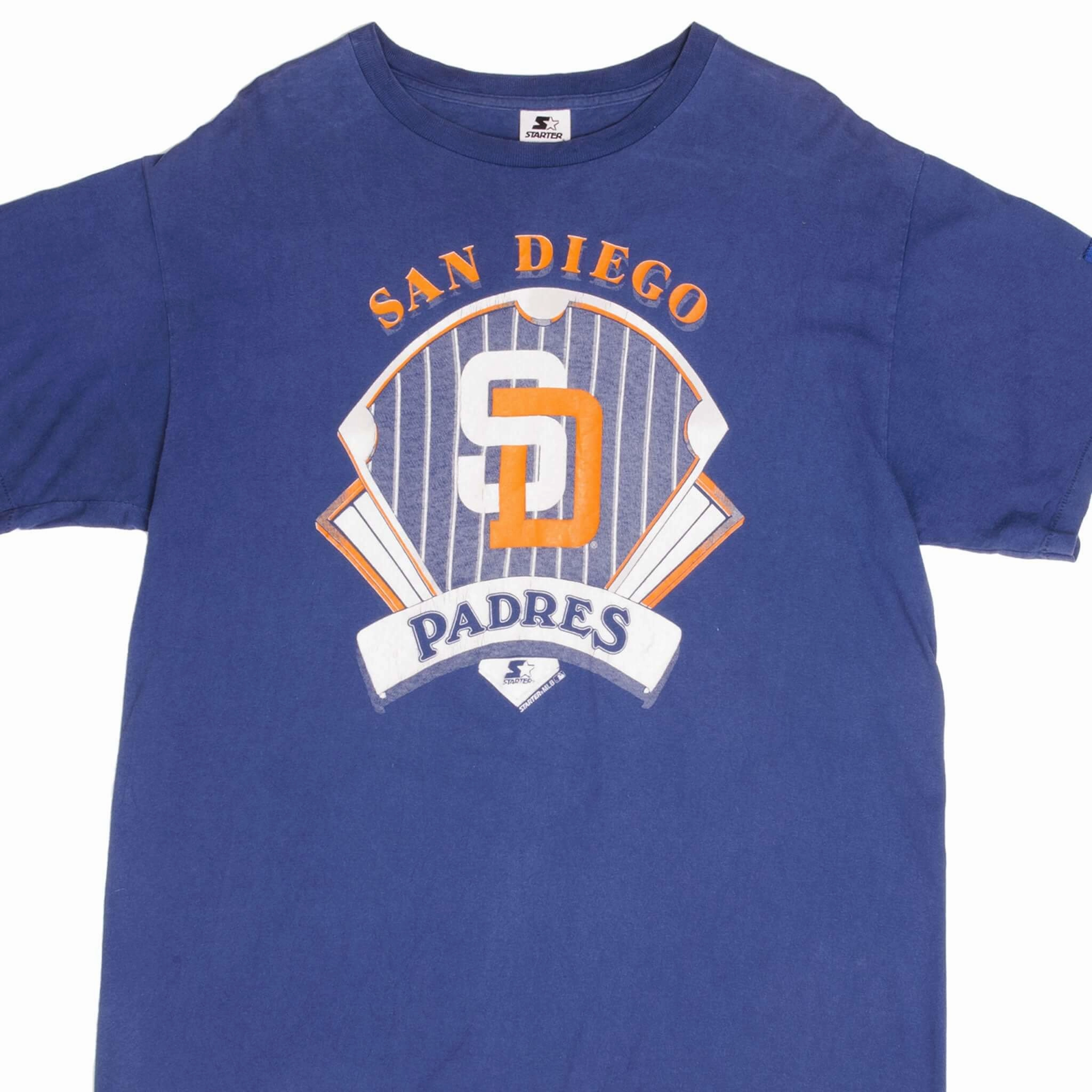 Soft Wear Breathable Comfort Design VINTAGE MLB SAN DIEGO PADRES 1990S TEE SHIRT SIZE LARGE MADE IN USA
