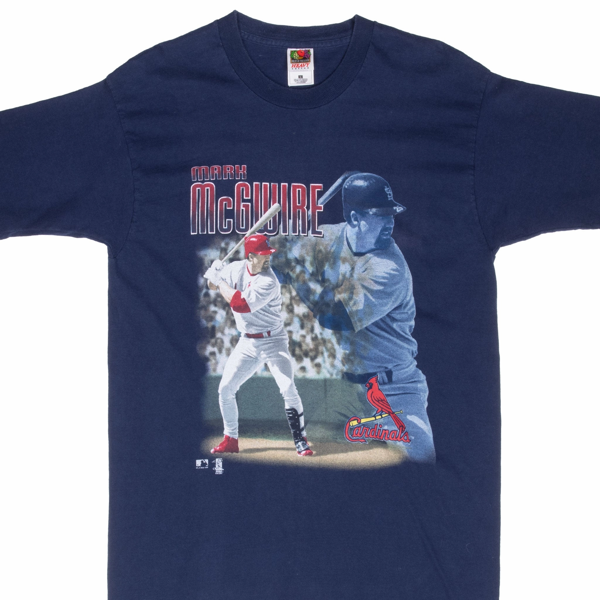 Comfy Style Comfort Design VINTAGE MLB ST LOUIS CARDINALS MARK MCGWIRE 1998 TEE SHIRT MEDIUM