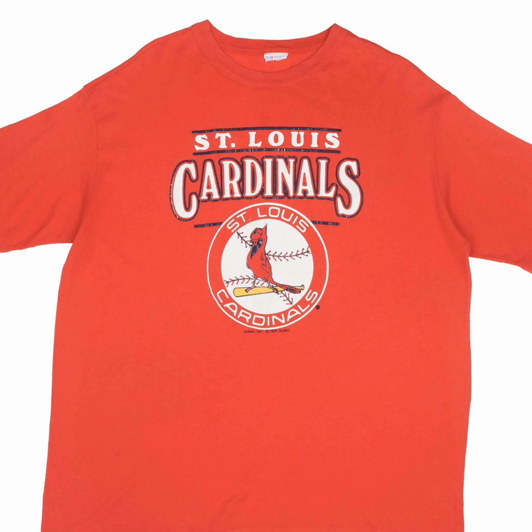 Flexible Fit VINTAGE MLB ST LOUIS CARDINALS TEE SHIRT 1988 SIZE XL MADE IN USA