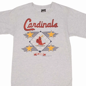 VINTAGE MLB ST LOUIS CARDINALS TEE SHIRT 1992 SIZE SMALL MADE IN USA Trendy