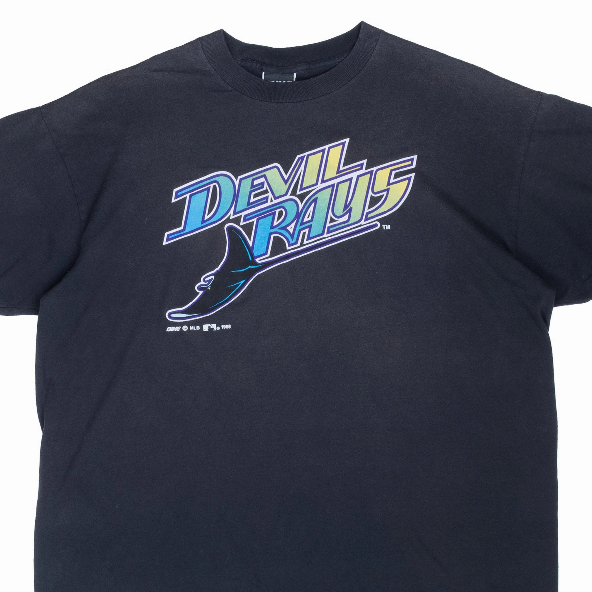 Airflow Ventilation Design Comfort Style VINTAGE MLB TAMPA BAY DEVIL RAYS TEE SHIRT 1998 XL MADE IN USA
