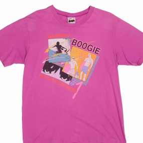 Outdoor Leisure Look VINTAGE MOREY BOOGIE SURF TEE SHIRT 1990S SIZE LARGE MADE IN USA