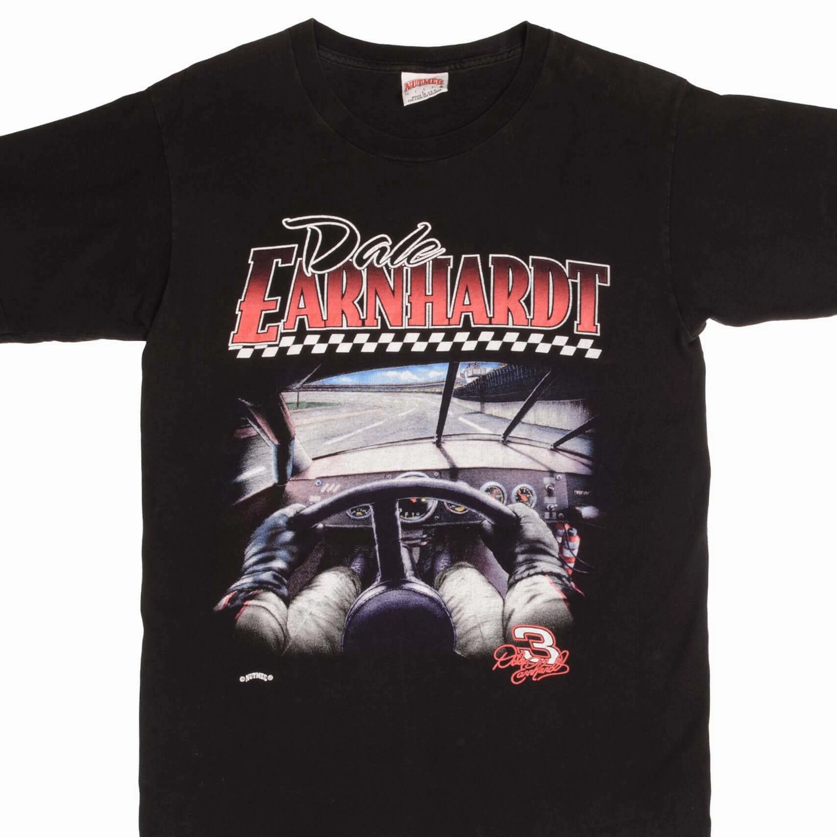 Zip Up Light and Breathable VINTAGE NASCAR DALE EARNHARDT 1990S TEE SHIRT SIZE MEDIUM MADE IN USA