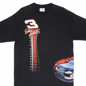 VINTAGE NASCAR DALE EARNHARDT ALL OVER PRINT 1990S TEE SHIRT SIZE LARGE Relaxed Waist