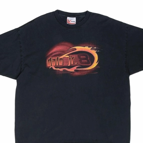 Comfy Fit Stretch Jersey Knit VINTAGE NASCAR DALE EARNHARDT JR CHEVROLET TEE SHIRT 2000S XL