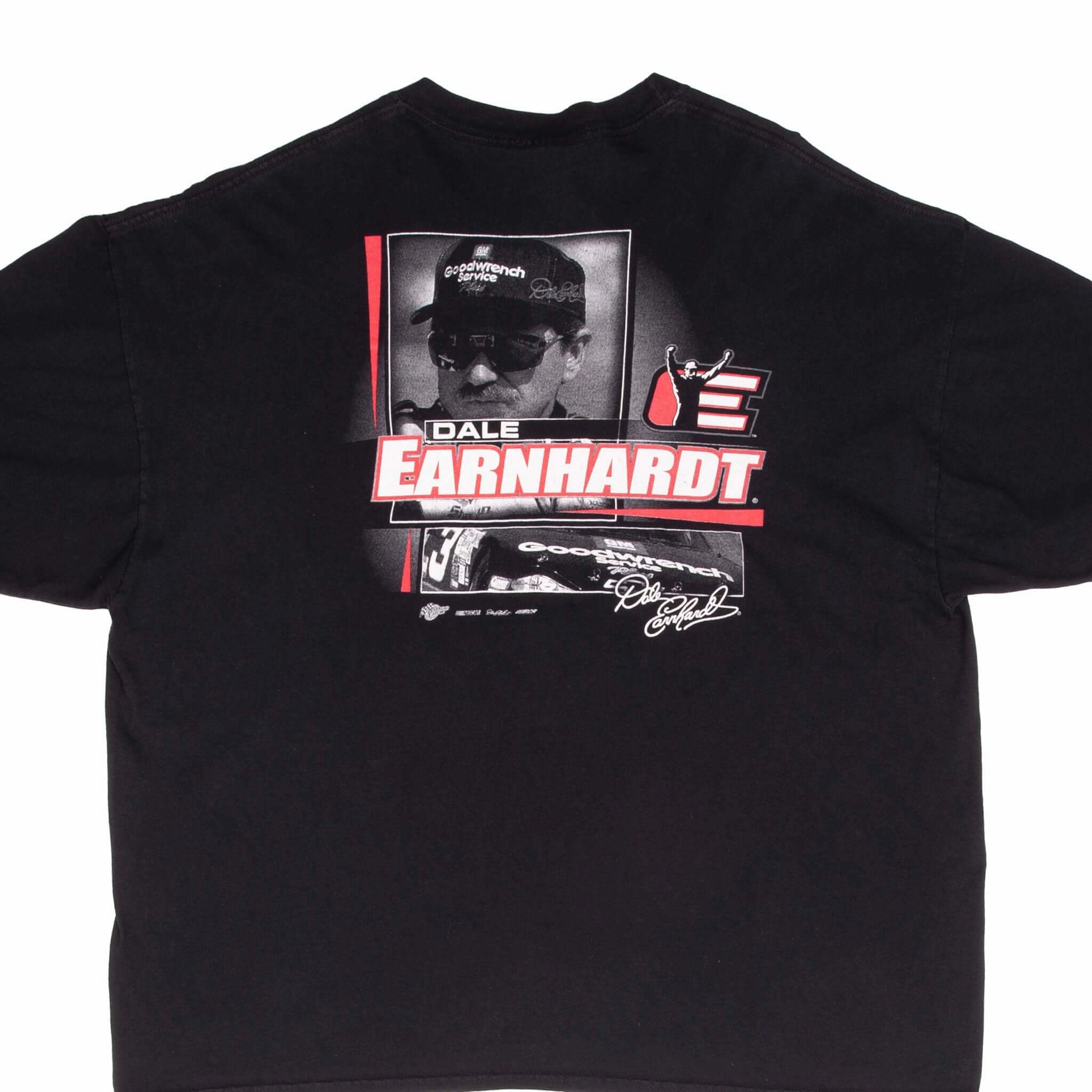 Light Fit Breathable Essentials VINTAGE NASCAR DALE EARNHARDT TEE SHIRT 2000S SIZE 2XL