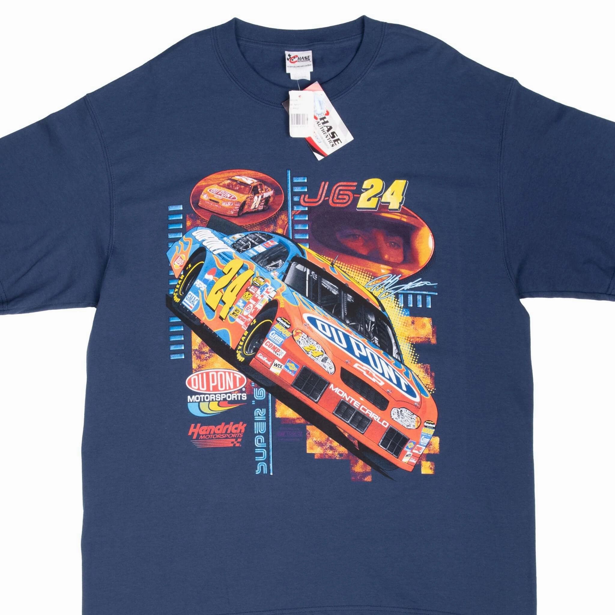 Casual Appeal Versatile Design VINTAGE NASCAR JEFF GORDON DUPONT 2004 DEADSTOCK TEE SHIRT XL