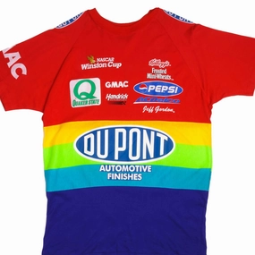 Recycled Polyester VINTAGE NASCAR JEFF GORDON WINSTON CUP 1990S TEE SHIRT SIZE XL MADE IN USA