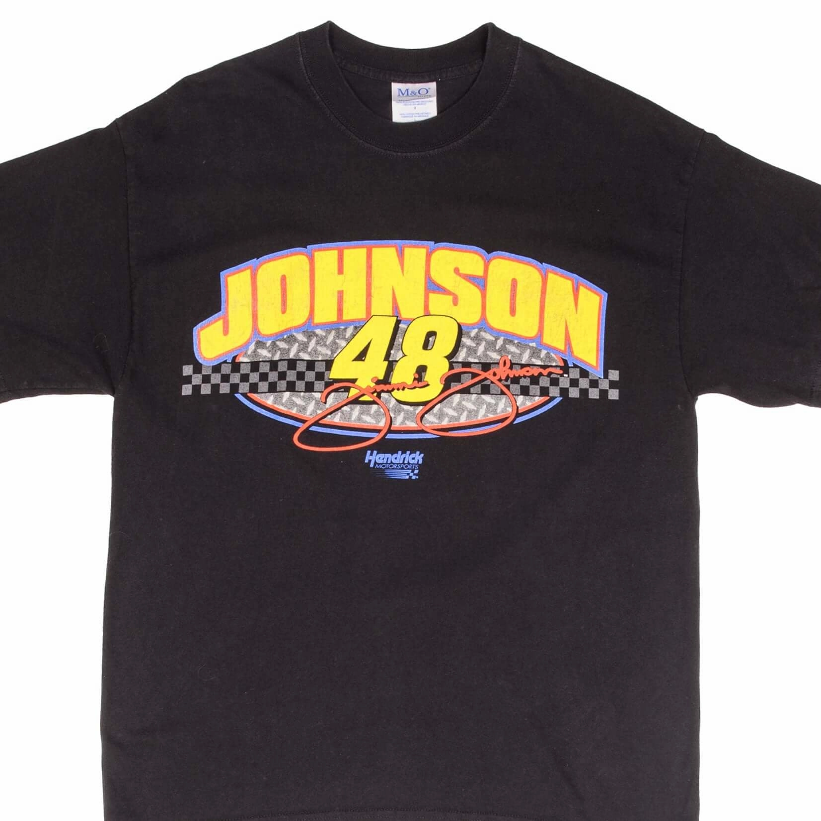 VINTAGE NASCAR JIMMIE JOHNSON TEE SHIRT 2002 SIZE LARGE EcoFriendlyMaterial