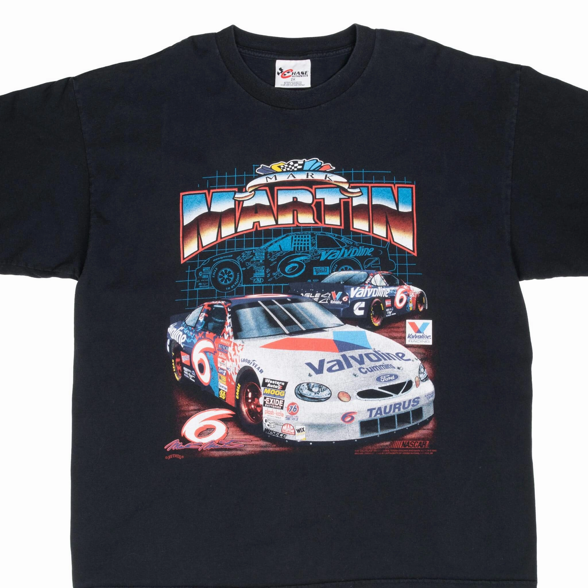 VINTAGE NASCAR MARK MARTIN 1990S TEE SHIRT 2XL Stylish and Easygoing