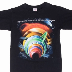 VINTAGE NATIONAL AIR AND SPACE MUSEUM SMITHSONIAN INSTITUTE 2000S TEE SHIRT MEDIUM Quality Fabric