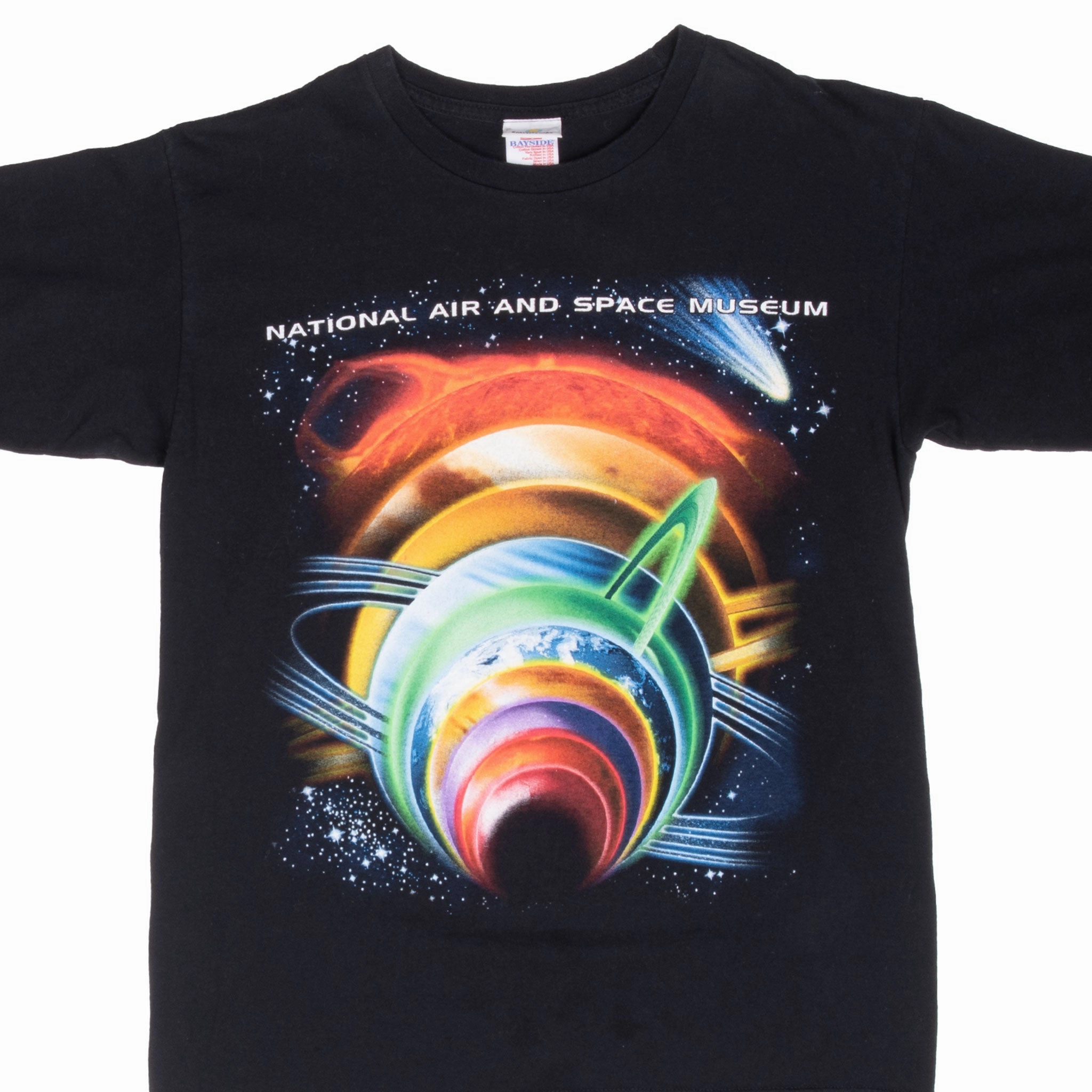 VINTAGE NATIONAL AIR AND SPACE MUSEUM SMITHSONIAN INSTITUTE 2000S TEE SHIRT MEDIUM Quality Fabric