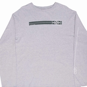 Slim Fit Comfort VINTAGE NAUTICA JEANS GREY LONG SLEEVE TEE SHIRT 2000S XL