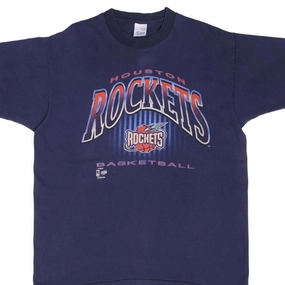 Durable Wear SeamFreeShoulders VINTAGE NBA HOUSTON ROCKETS TEE SHIRT 1994 SIZE XL MADE IN USA