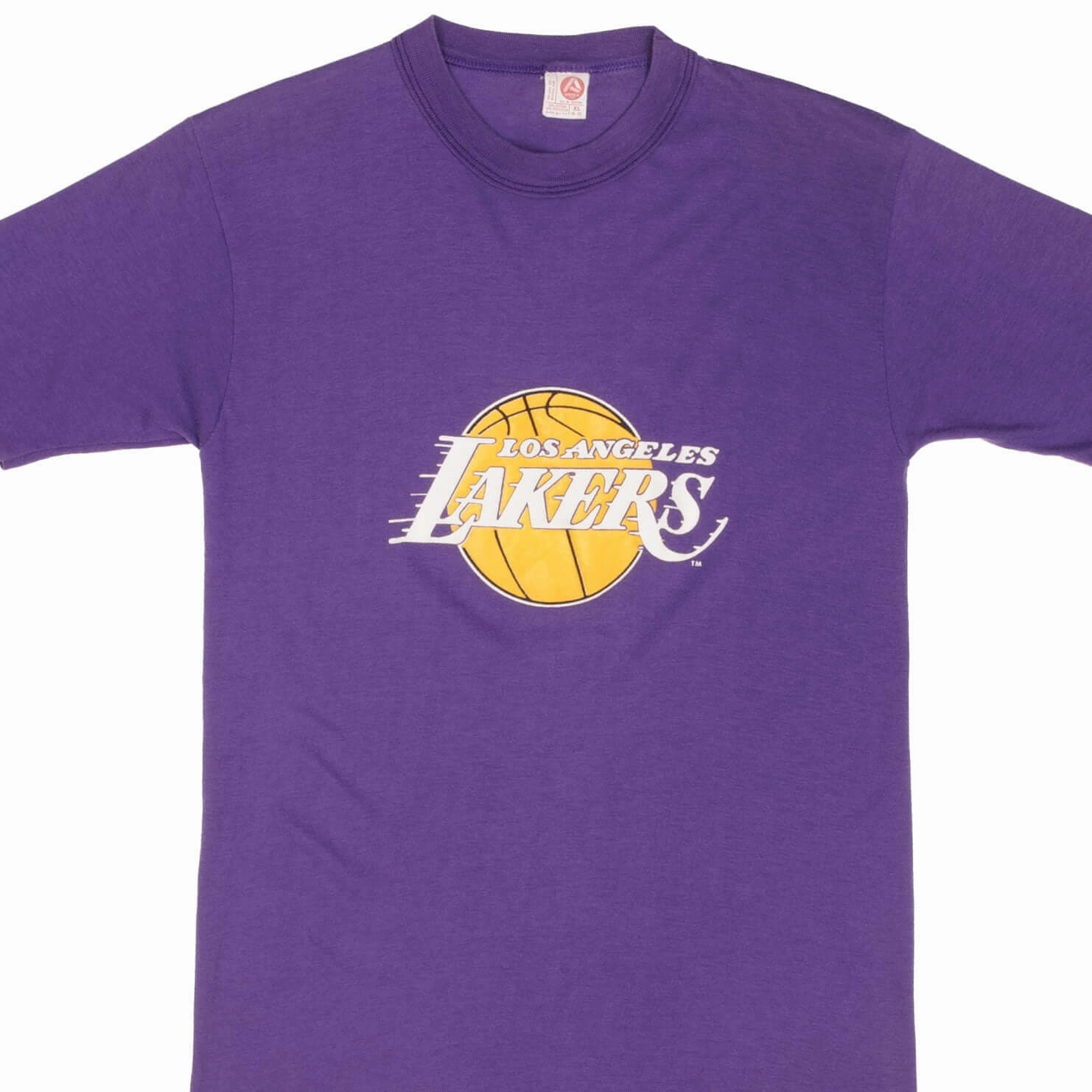VINTAGE NBA LOS ANGELES LAKERS ARTEX TEE SHIRT 1980S SIZE SMALL MADE IN USA Urban Fashion quick dry