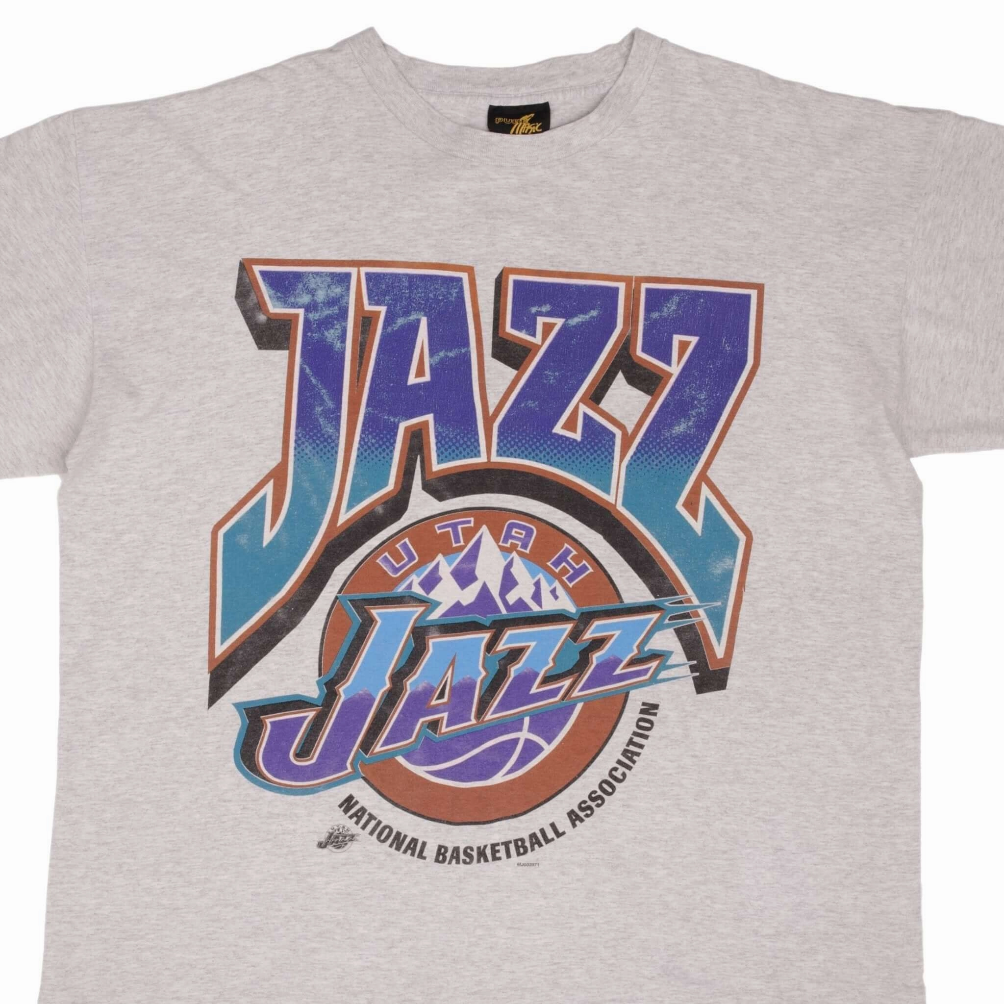VINTAGE NBA UTAH JAZZ 1990S TEE SHIRT SIZE 2XL MADE IN USA Wedding