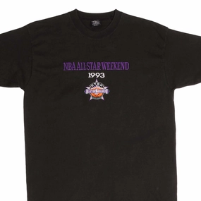 Multi Panel Design Quick Dry Fit VINTAGE NBA UTAH JAZZ ALL STAR WEEKEND 1993 TEE SHIRT SIZE XL MADE IN USA