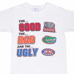 VINTAGE NCAA CRIMSON TIDE GATORS TIGERS 1990S TEE SHIRT SMALL Soft Touch