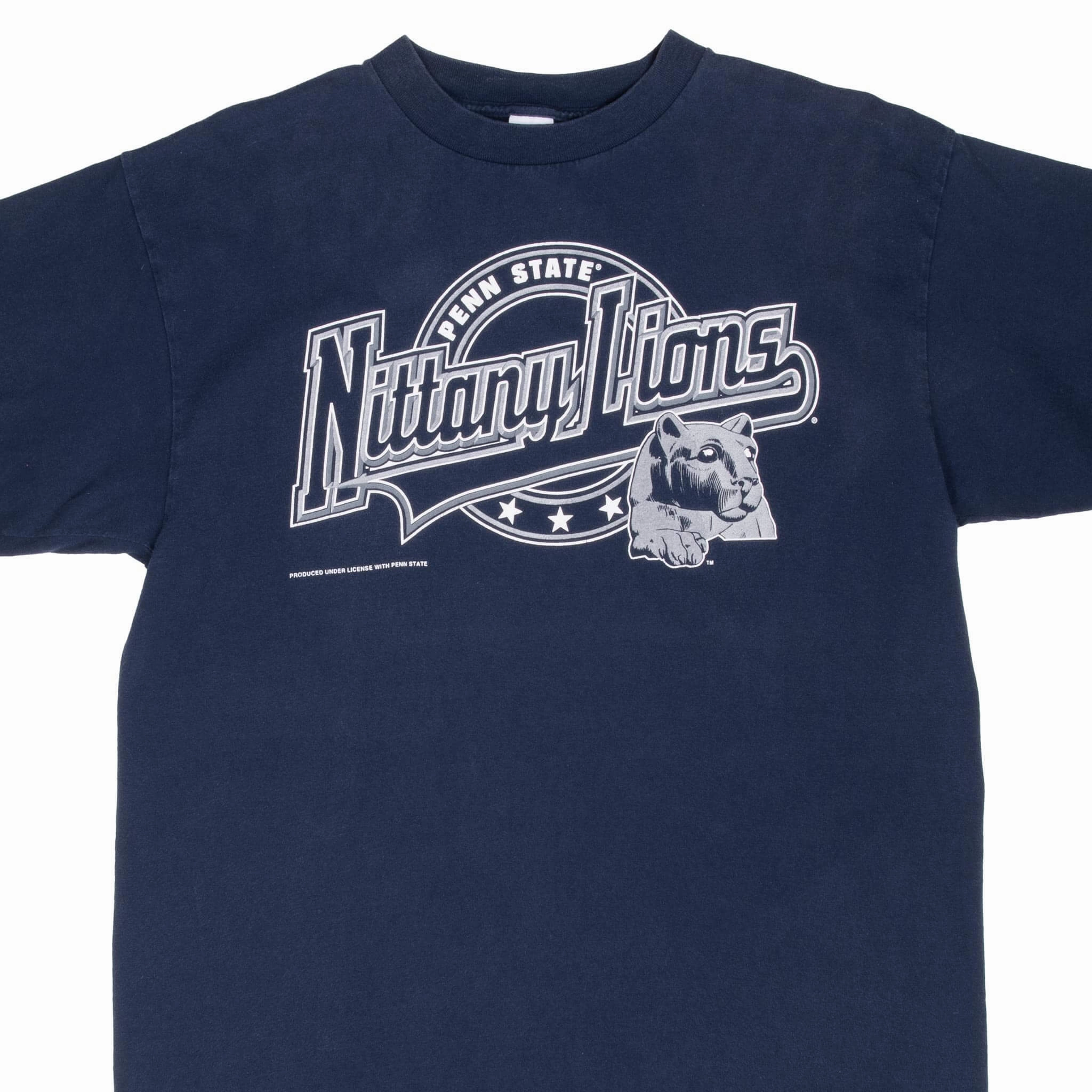 AllSeasonWear VINTAGE NCAA PENN STATE NITTANY LIONS 1990S TEE SHIRT LARGE