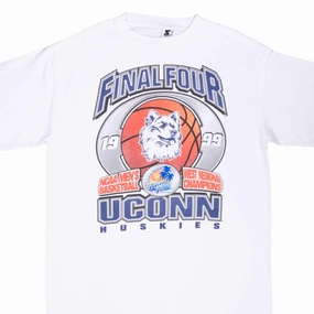 Denim combination VINTAGE NCAA UCONN HUSKIES FINAL FOUR 1999 TEE SHIRT LARGE