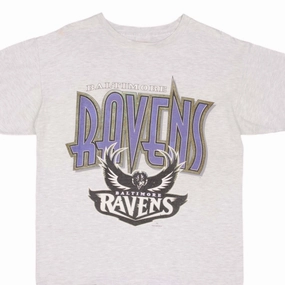 VINTAGE NFL BALTIMORE RAVENS 1996 TEE SHIRT SIZE LARGE Basic Piece