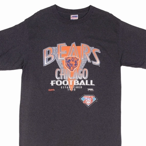 polo neck Adult Wear VINTAGE NFL CHICAGO BEARS 1994 TEE SHIRT SIZE LARGE MADE IN USA